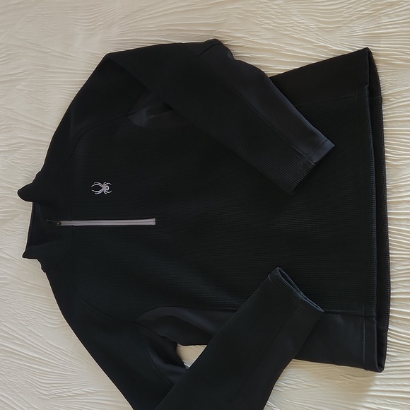 Spyder Like NEW Men's Outbound Half Zip Midweight Core Sweater Jacket - Picture 1 of 7